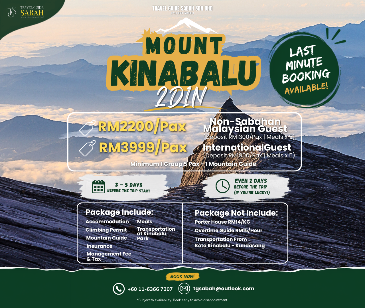 Mount Kinabalu 2-Day 1- Night Climb 2