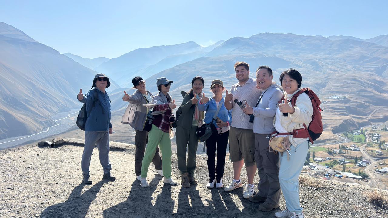 From Baku: Khinalig, Pink Lake & Candy Cane Mountains Tour 3