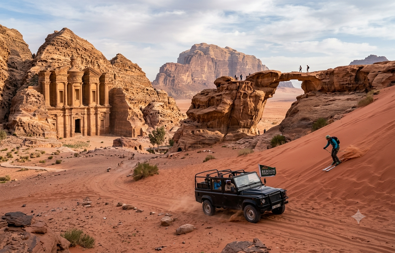 From Aqaba: 2-Day Private Petra & Wadi Rum Tour