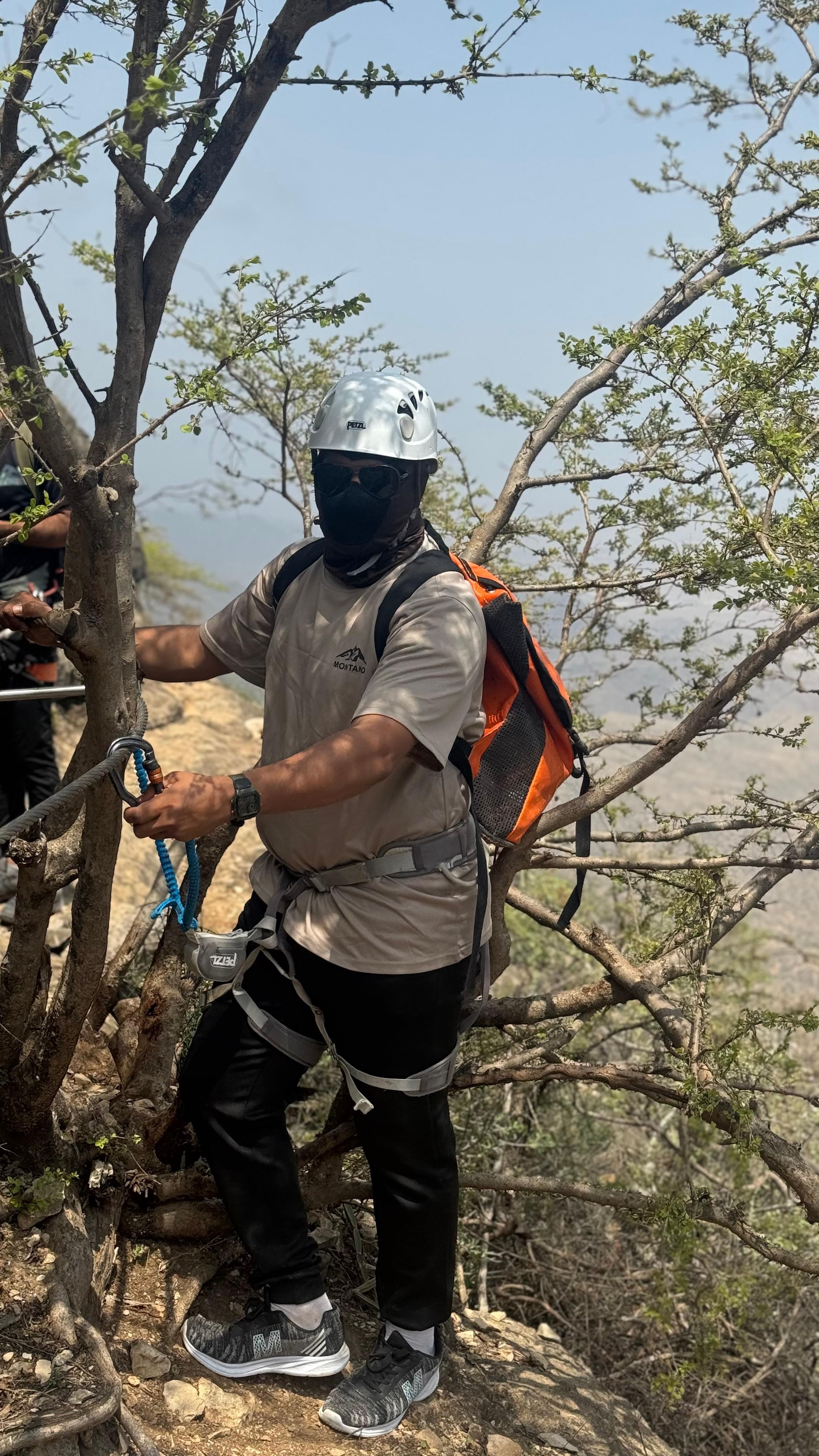 Jebel Samhan: Guided Via Ferrata Adventure
