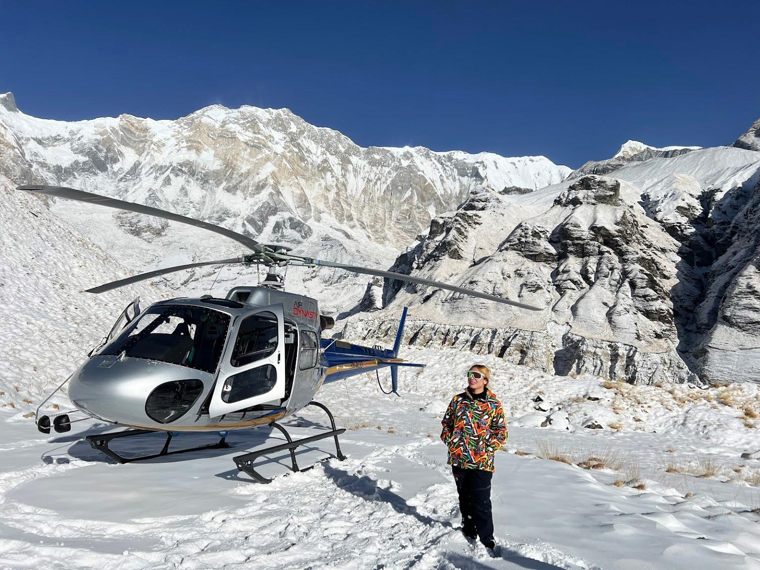 From Pokhara: Annapurna Base Camp Helicopter Landing Tour