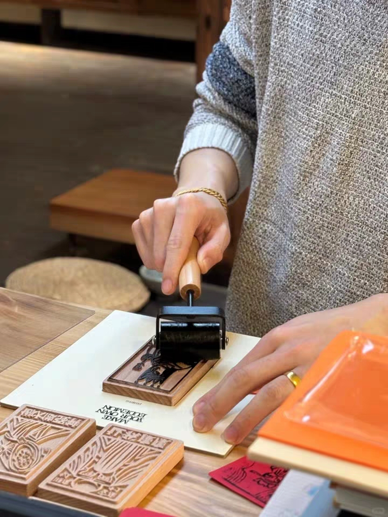 Shanghai M50: Jiama Woodblock Print Experience 2