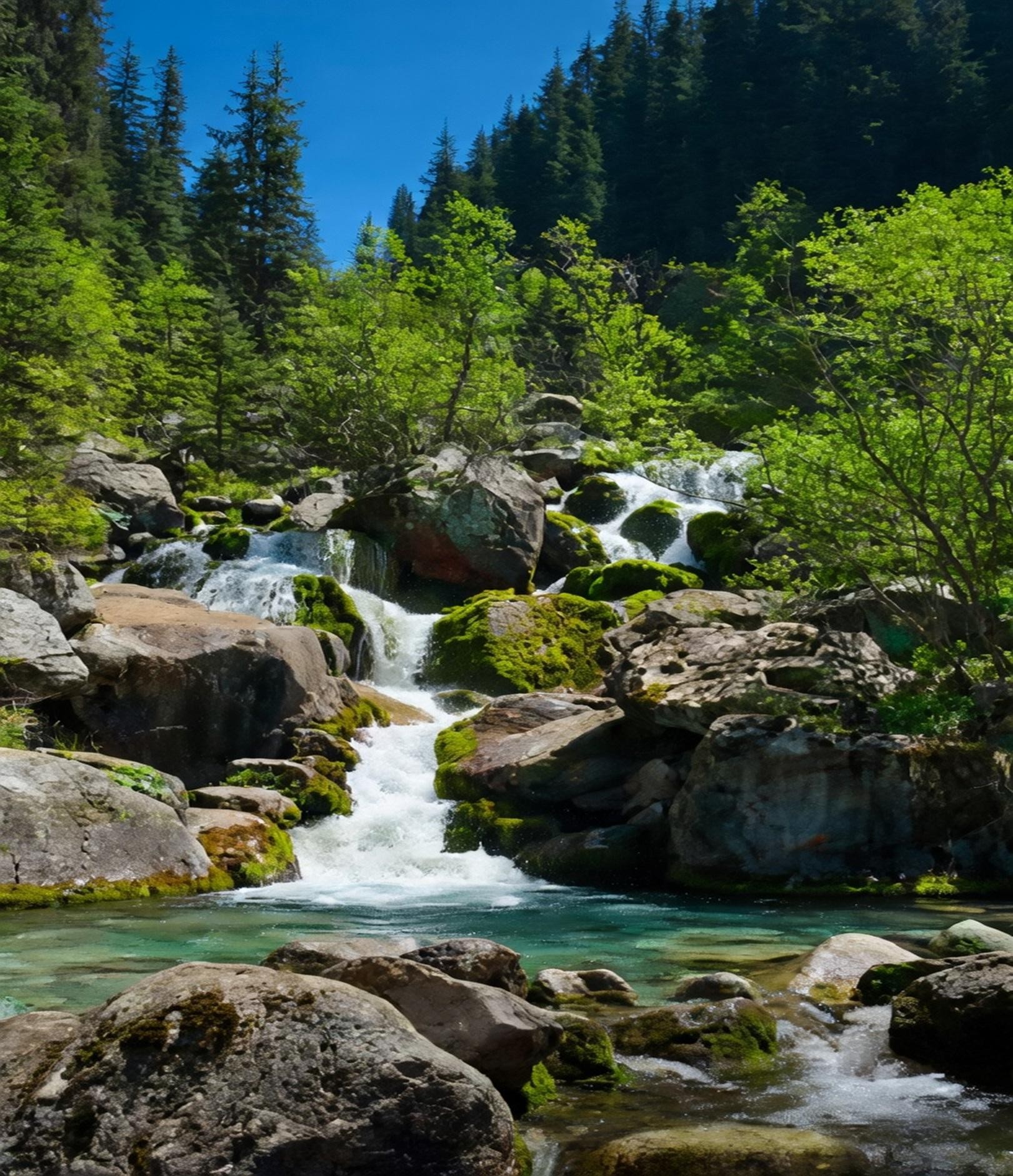 Almaty: Private Tour to Hobbit Waterfall & Hot Springs