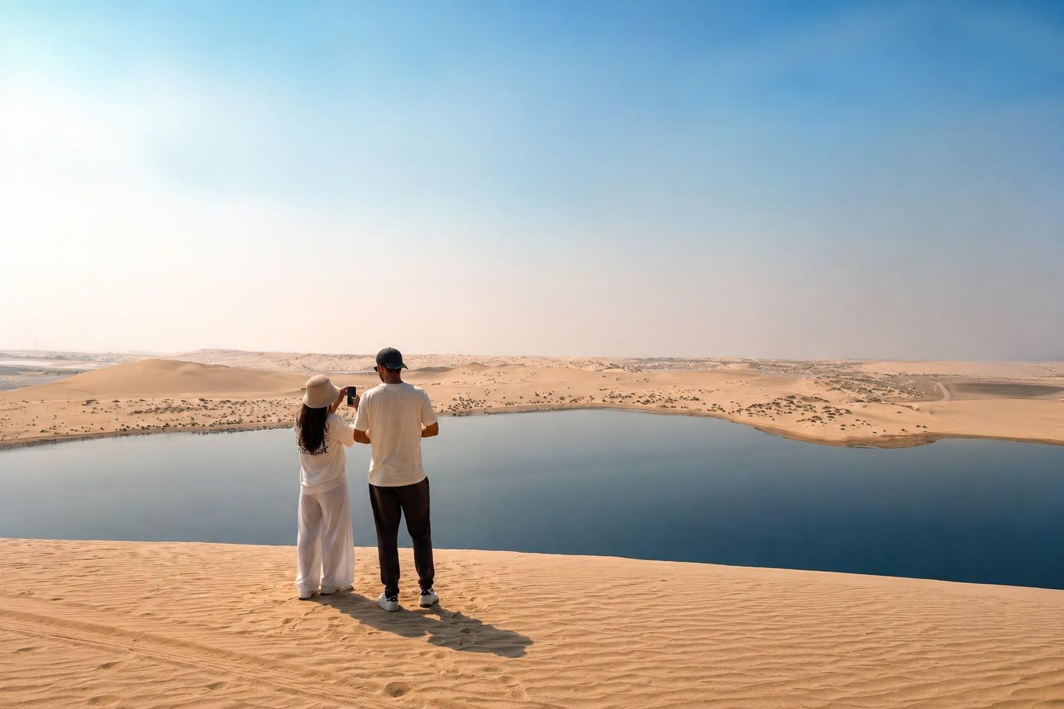 Doha: Desert Adventure with Camel Ride and Sandboarding 3
