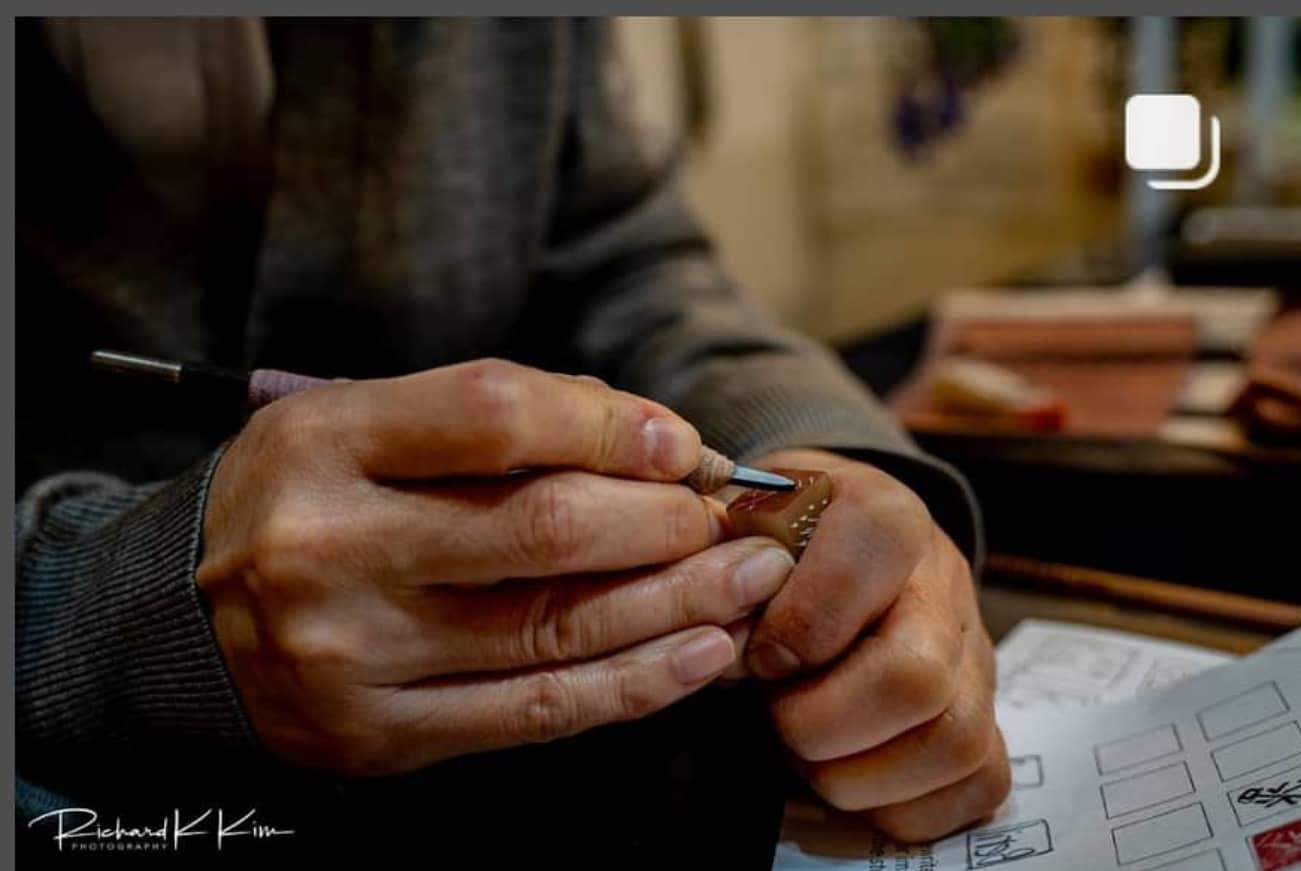 Seoul: Create Your Name Seal with a Calligrapher in Insadong