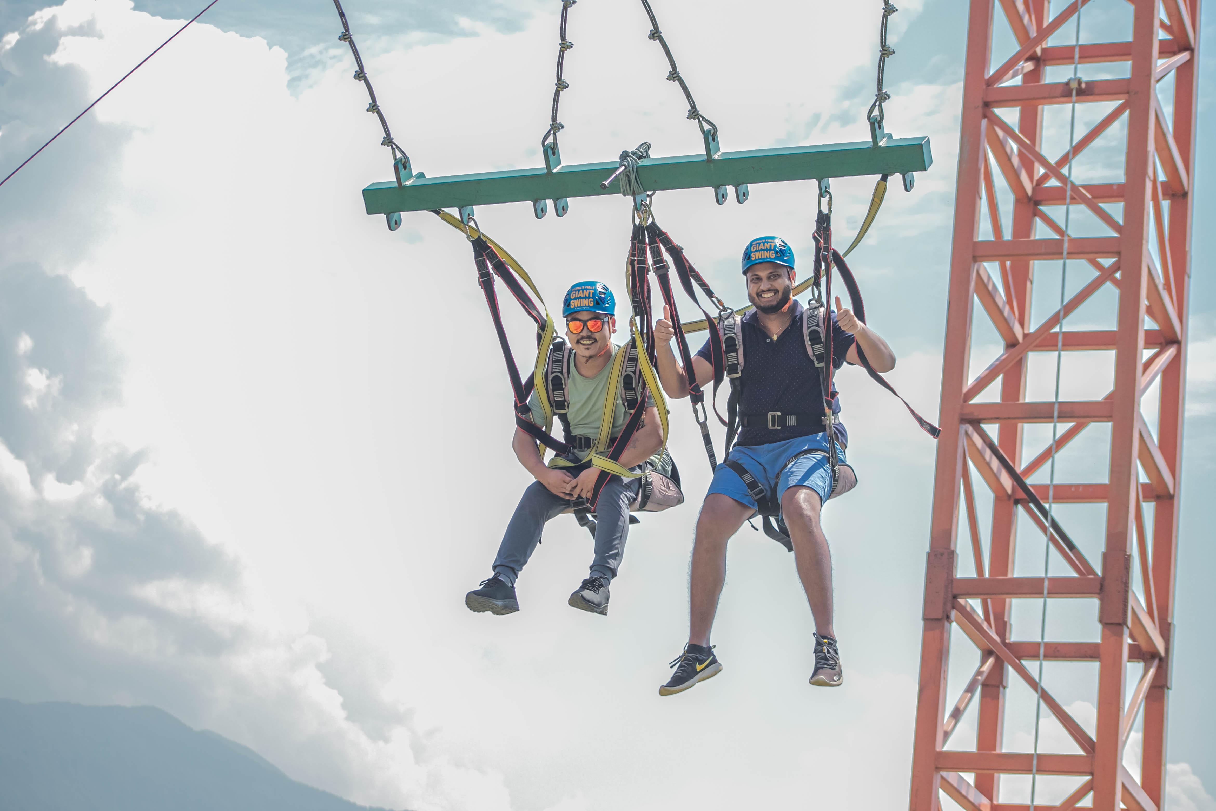 Nepal: Elevate Your Thrills on a 50-Meter SkyScreamer Swing 3