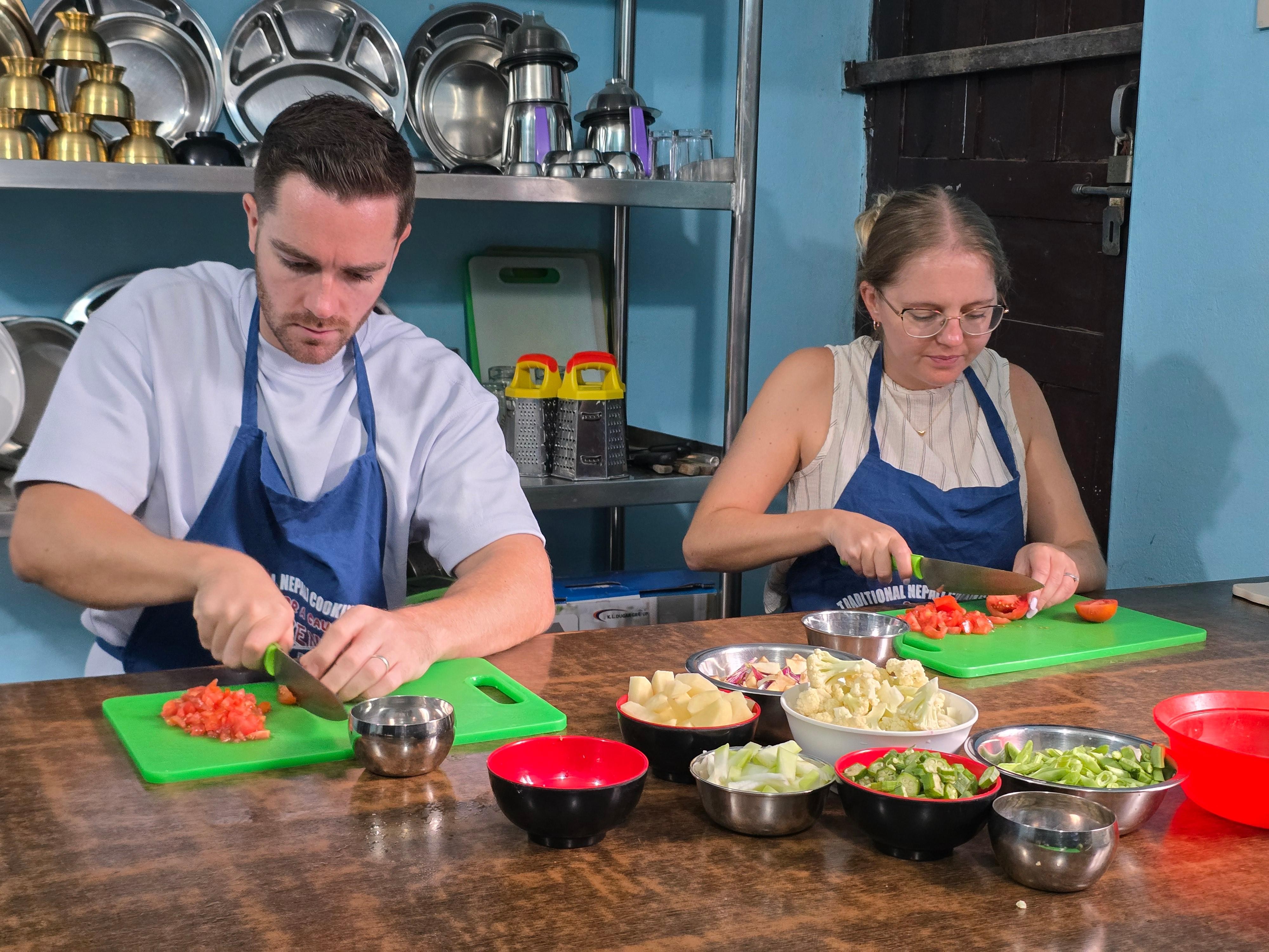 Pokhara: Authentic Nepali Cooking Class & Market Tour