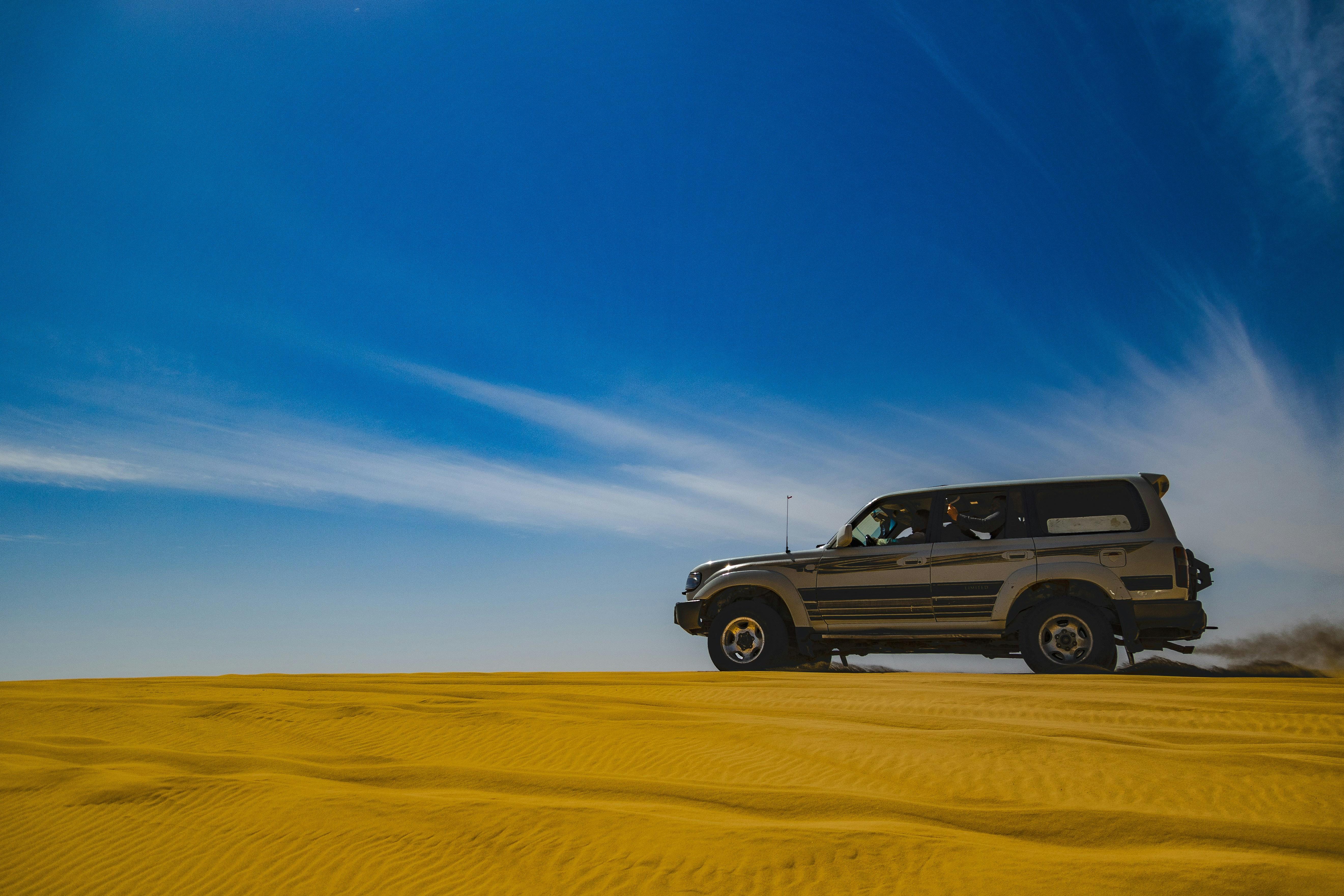 Doha: Half-Day Desert Safari with Camel Ride & Sandboarding