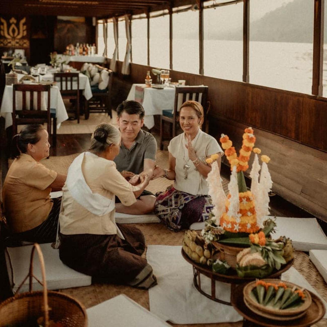 Luang Prabang: Mekong River Cruise with Baci Ceremony