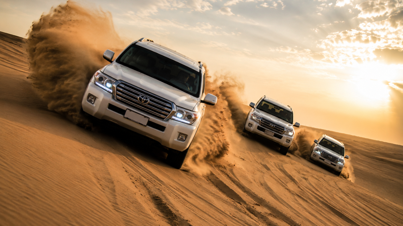Doha Desert Adventure: Dune Bashing, Camel Ride & Quad Bike