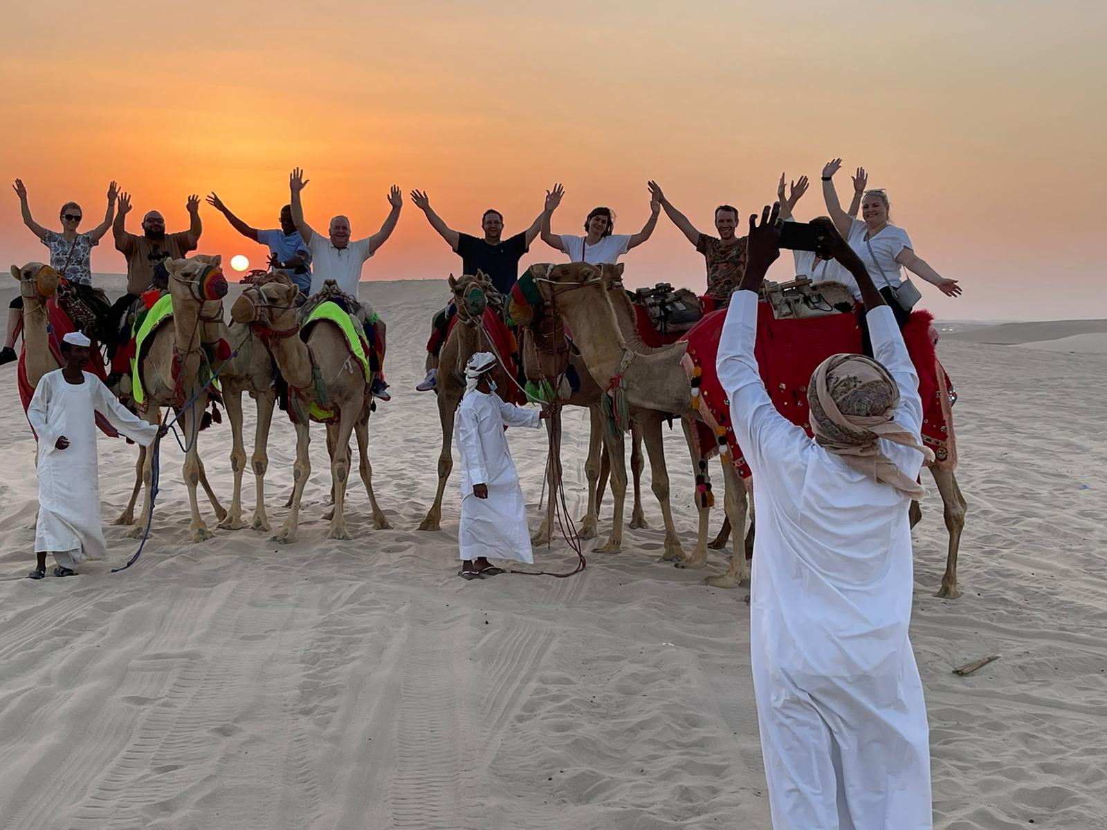 Doha: Sunset Safari, Dune Bashing, Sandboarding & Camel Ride 2