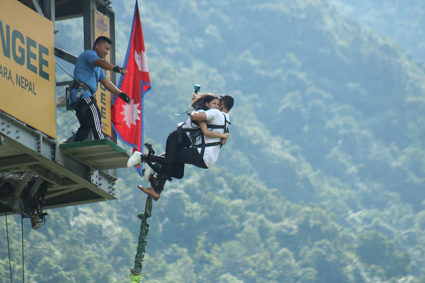 Pokhara: Double Dare Tandem Bungee Jump with Mountain Views 2