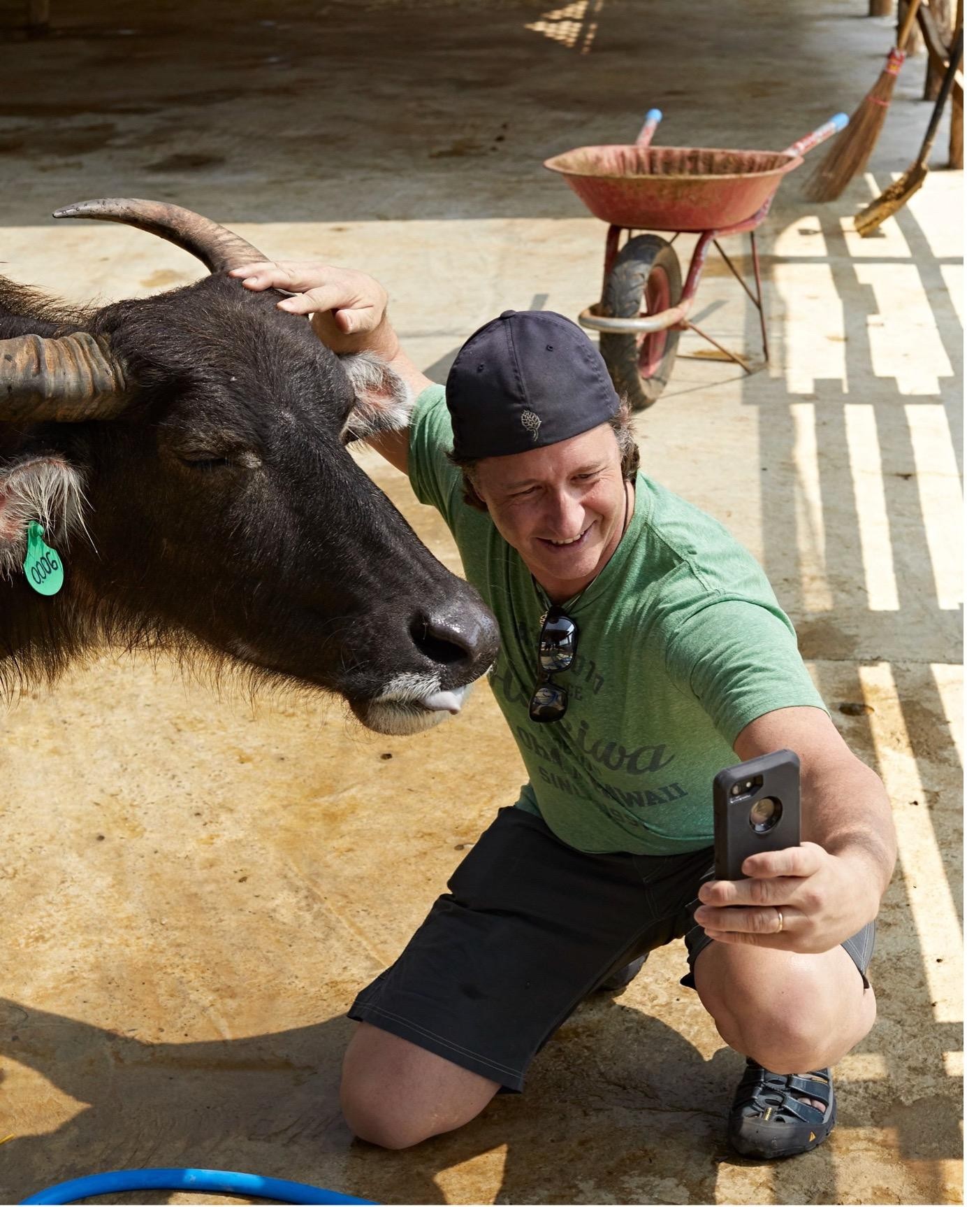 Luang Prabang: Farm Tour to Help Wash & Cuddle Buffaloes