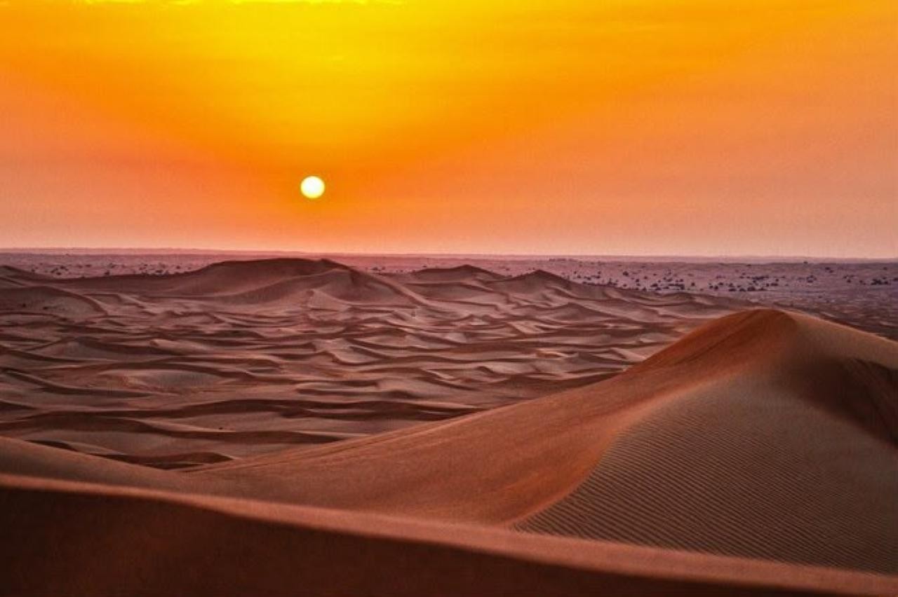 Doha: Sunrise Desert Safari with Sand boarding & inland sea