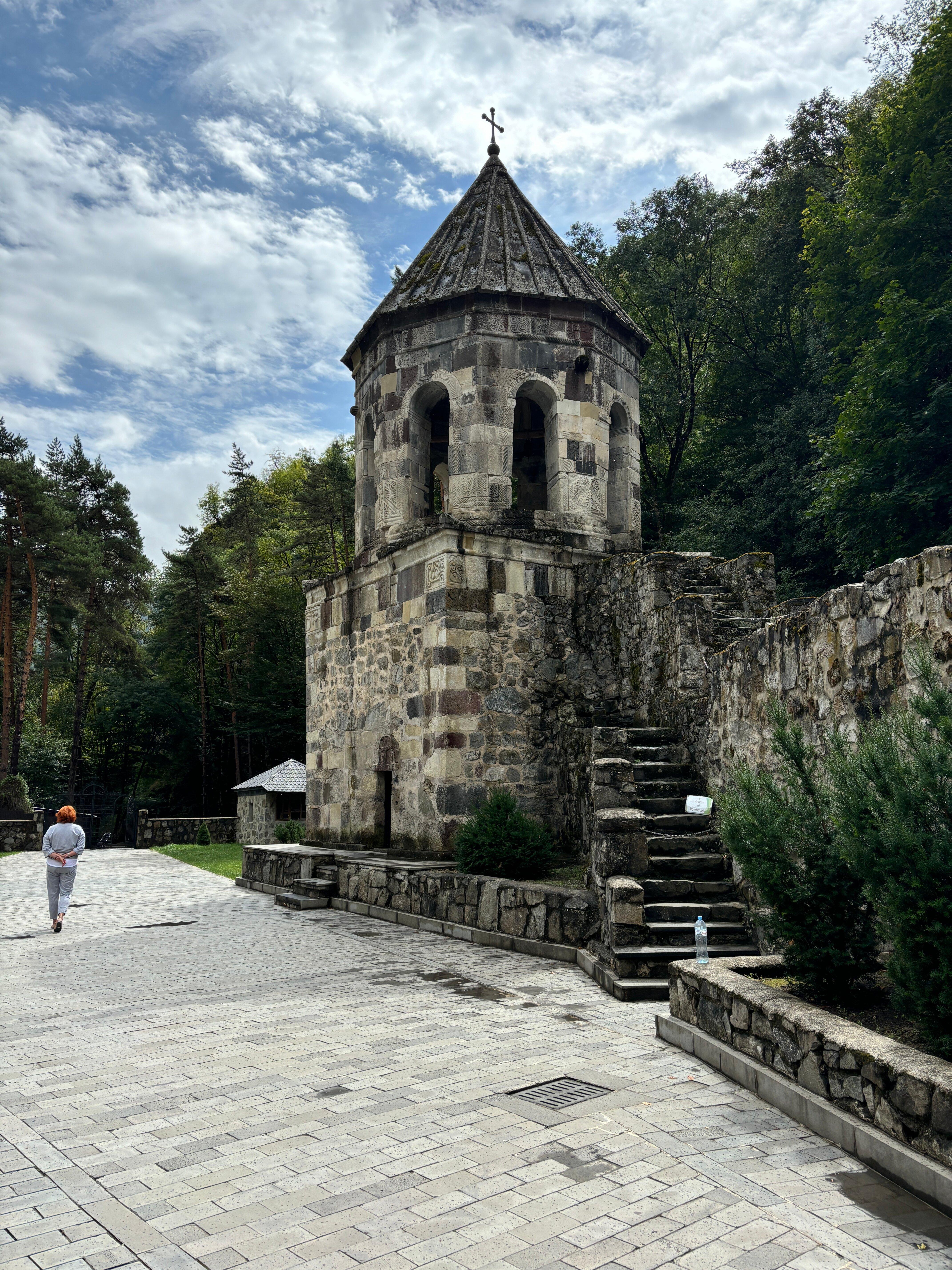Borjomi: Mineral Water Park and Mtsvane Monastery Tour — guided tour in Borjomi
