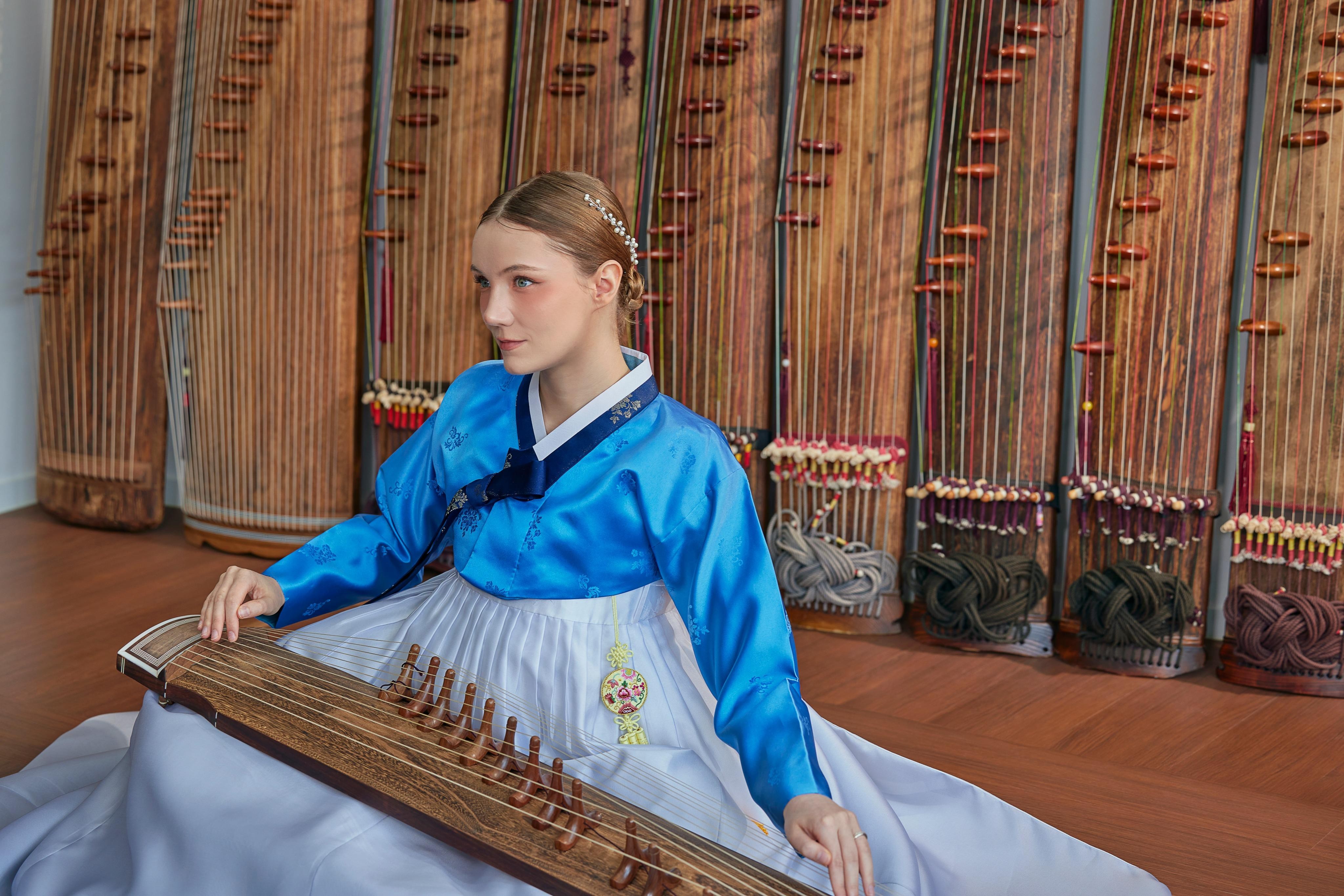 Seoul: Learn Traditional Korean Strings Instrument & Hanbok 3
