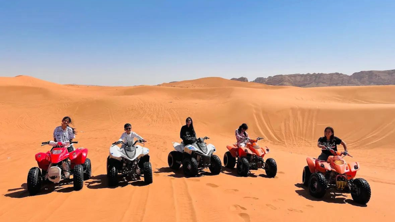 Riyadh: Red Sand Safari with Sunset, Camel & quad bike ride 2