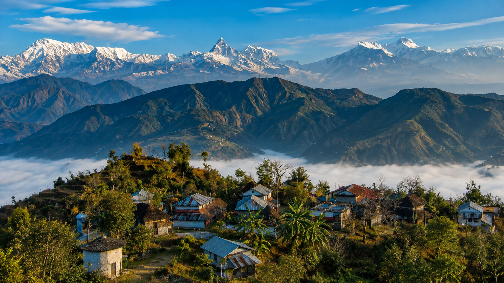 From Kathmandu: 5-Day Panchase Hill Eco Hike with Meals