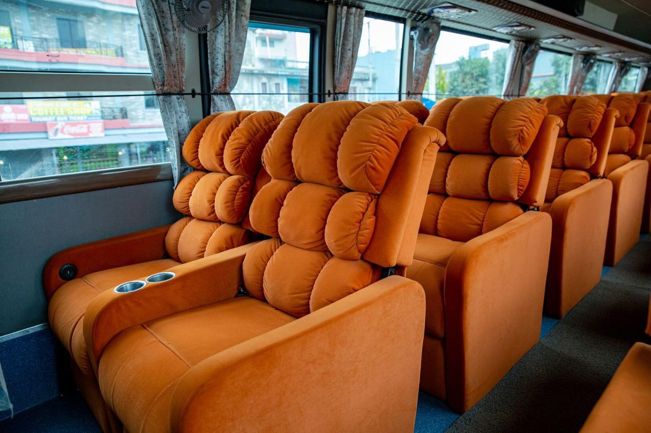 Pokhara to/from Kathmandu: Rainbow Bus with VIP Sofa Seats 3