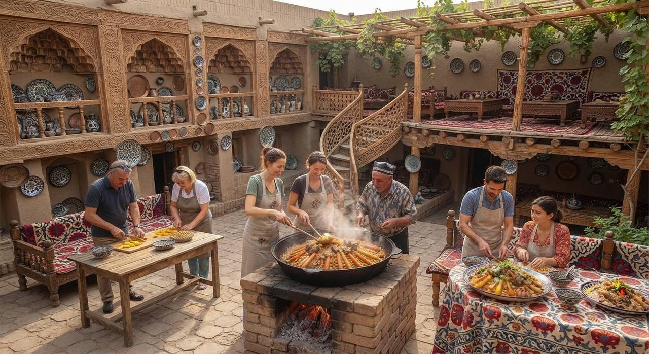 Tashkent: Traditional Plov Cooking Class with Meal