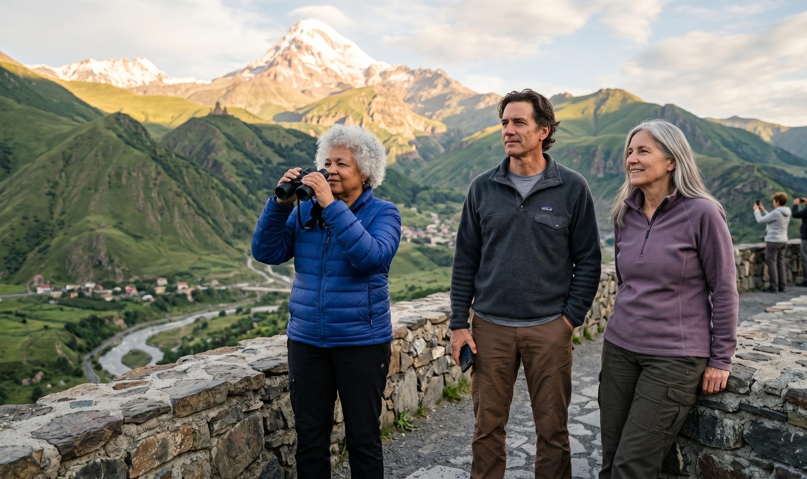 Private Cultural Tour in Kazbegi Valleys and Peaks — guided tour in Kazbegi