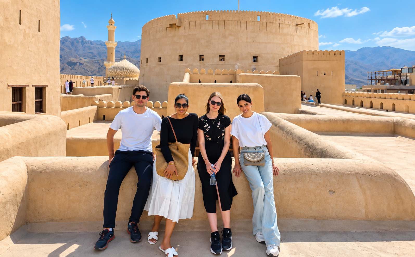 Muscat: Visit Nizwa, Al Hamra, and Misfath Sharing Tour