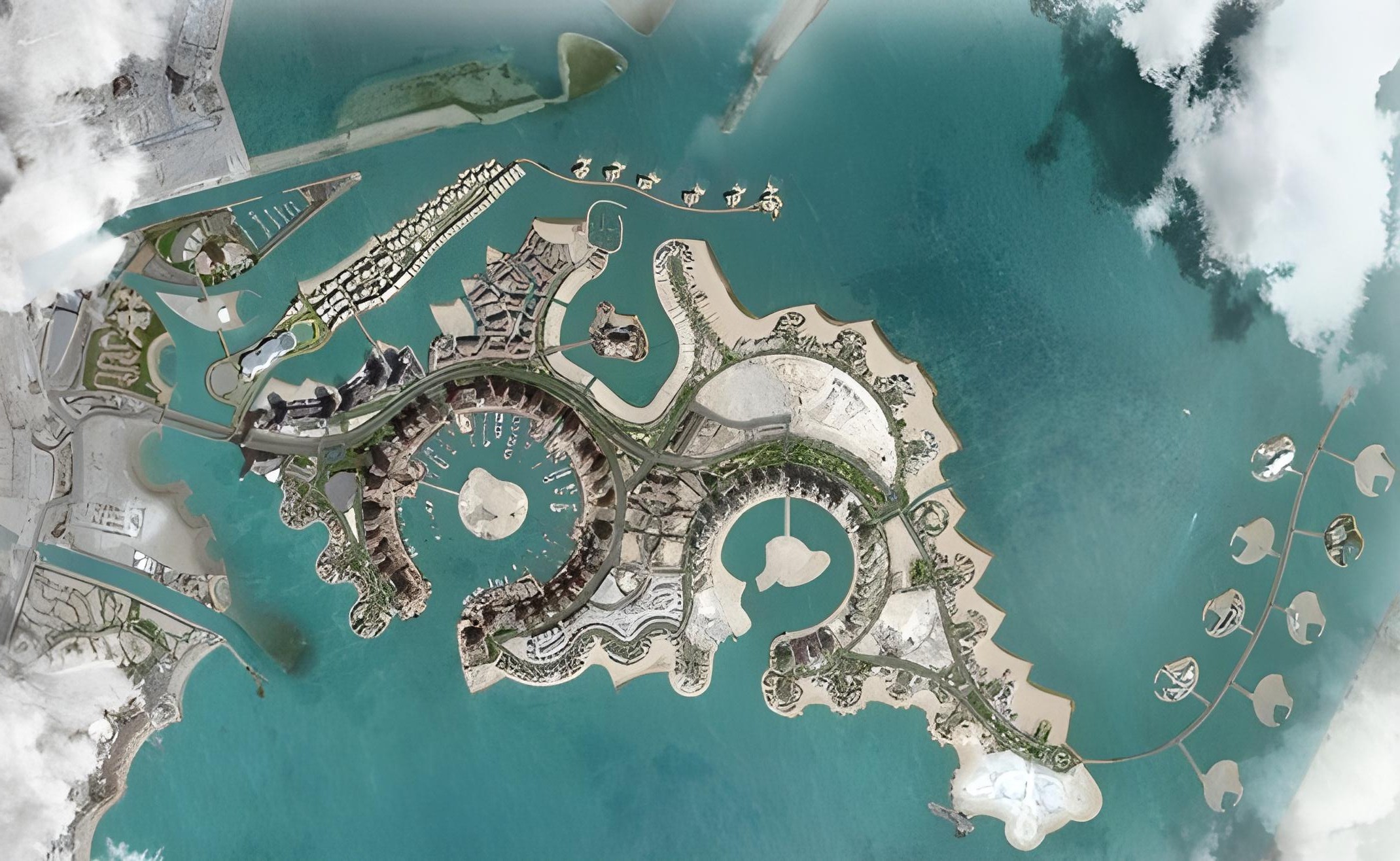 Qatar Island Experience: Food Tour & Marina Boat Cruise 3