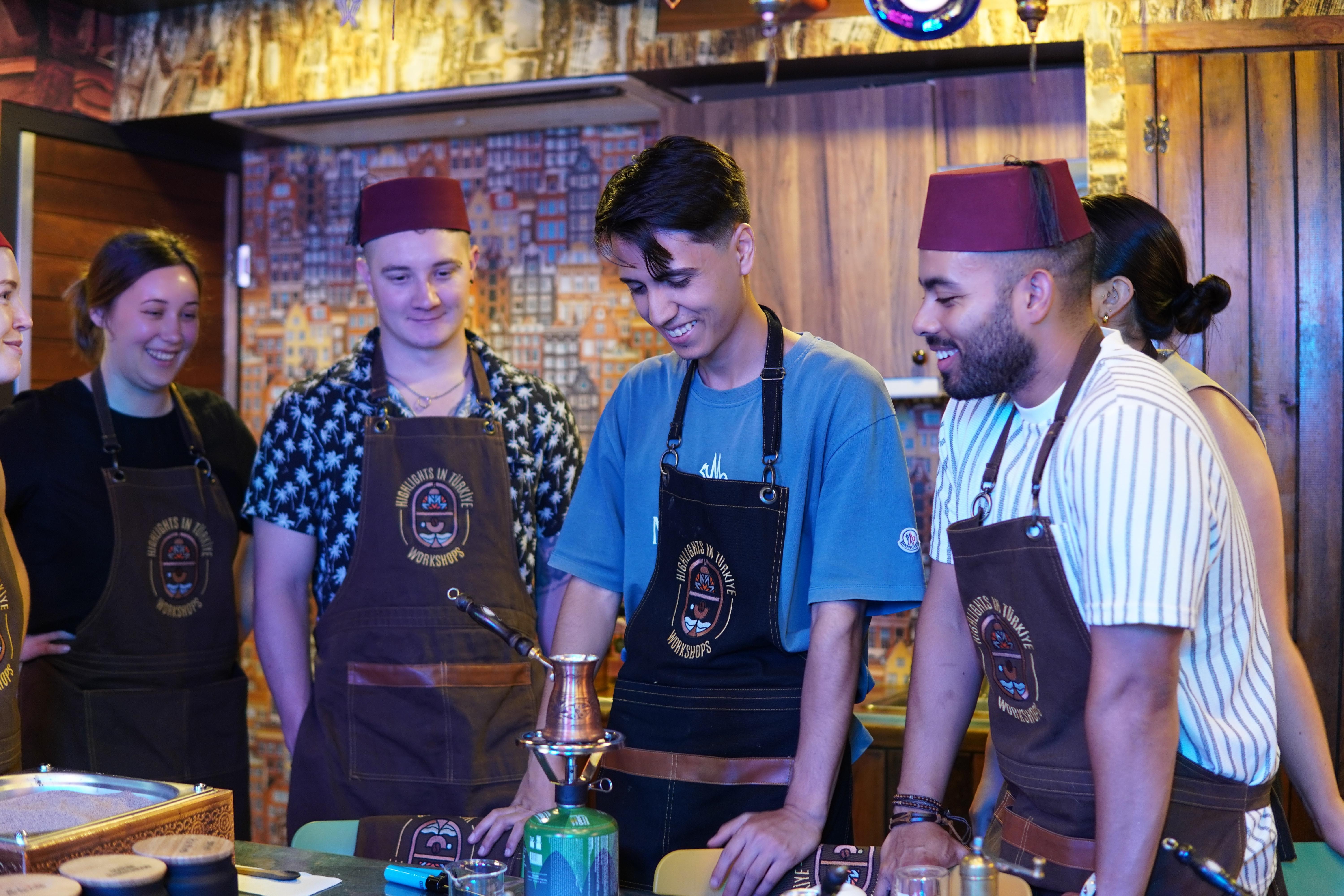 Istanbul: Turkish Coffee on Sand Workshop & Fortune Reading 2