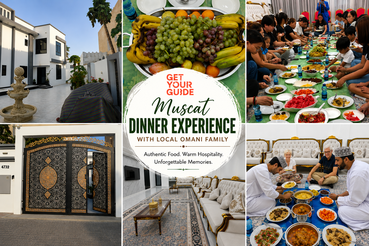 From Muscat: Authentic Omani Dinner with a Local Family