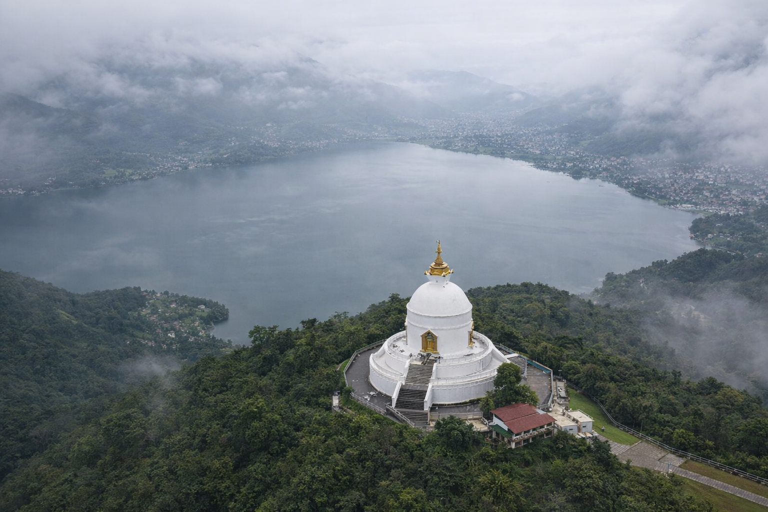 Pokhara: World Peace Pagoda Hike and Boat Ride 2