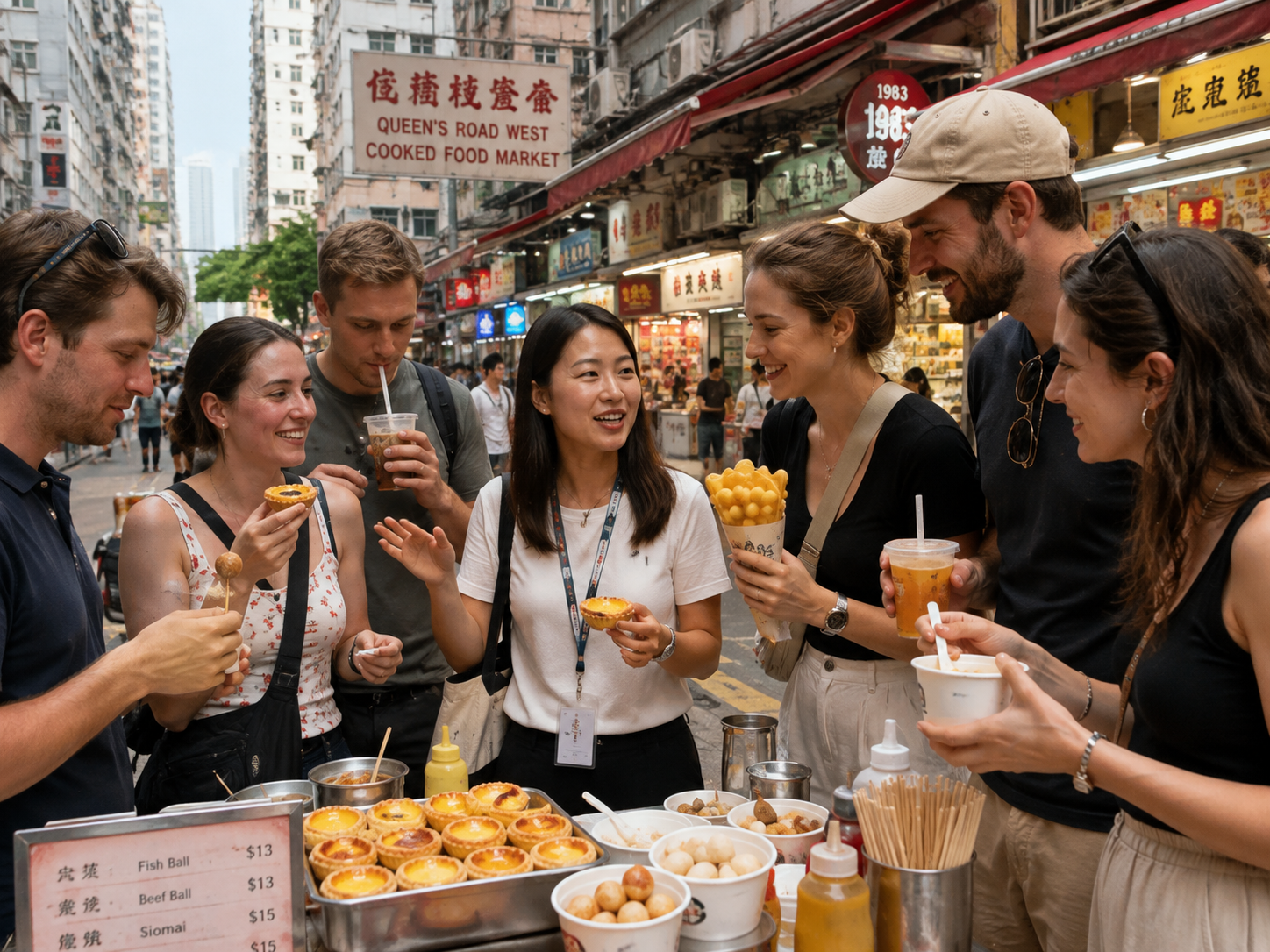 Hong Kong: Old Streets Temples & Local Food Walk Tour 3