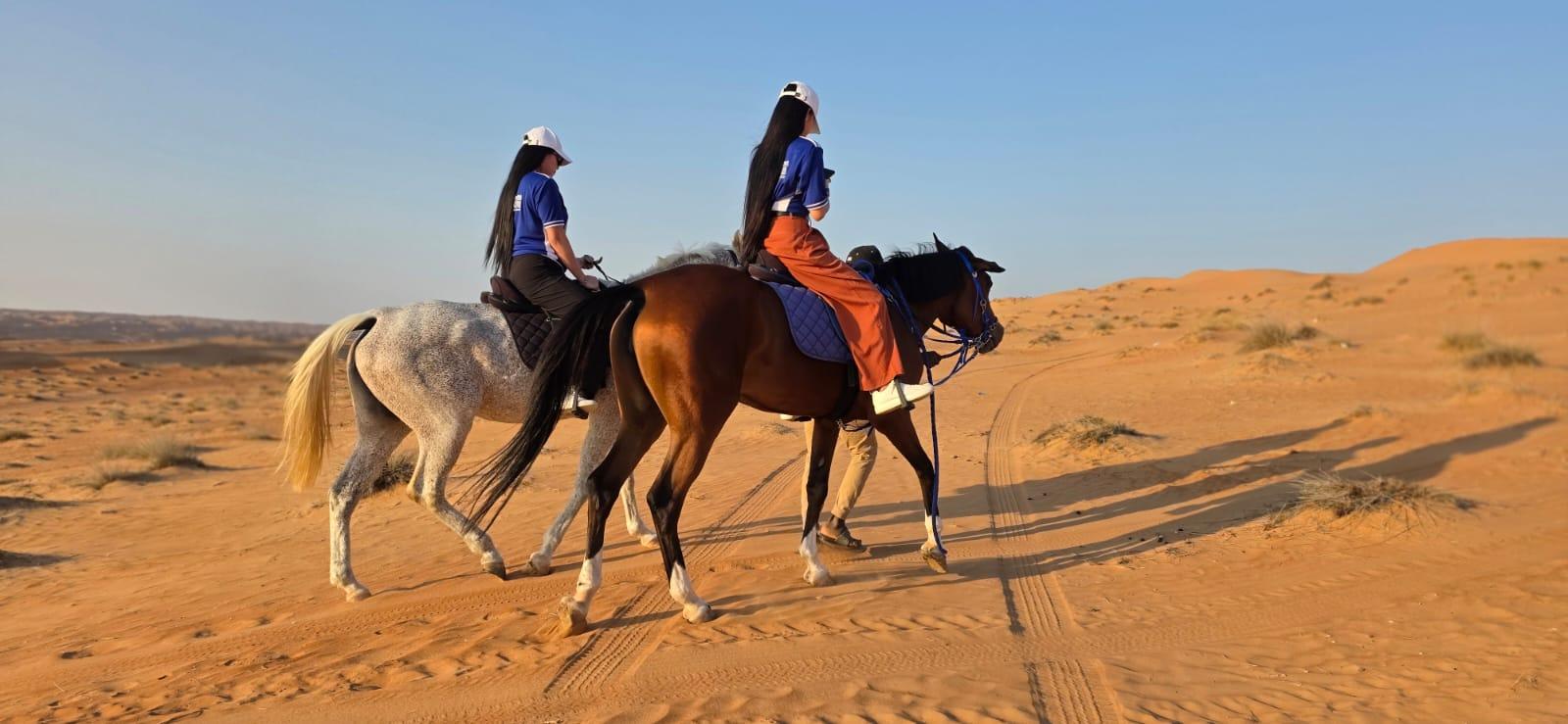 Muscat: Desert Sunset Tour with Horse and Camel Ride 3