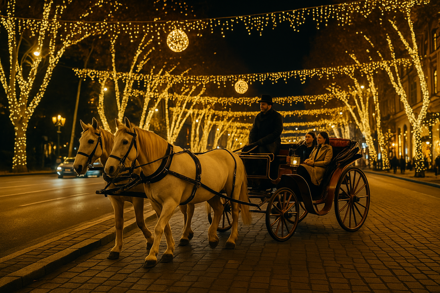 Tbilisi: Romantic Old-Town Carriage Ride at Night 3
