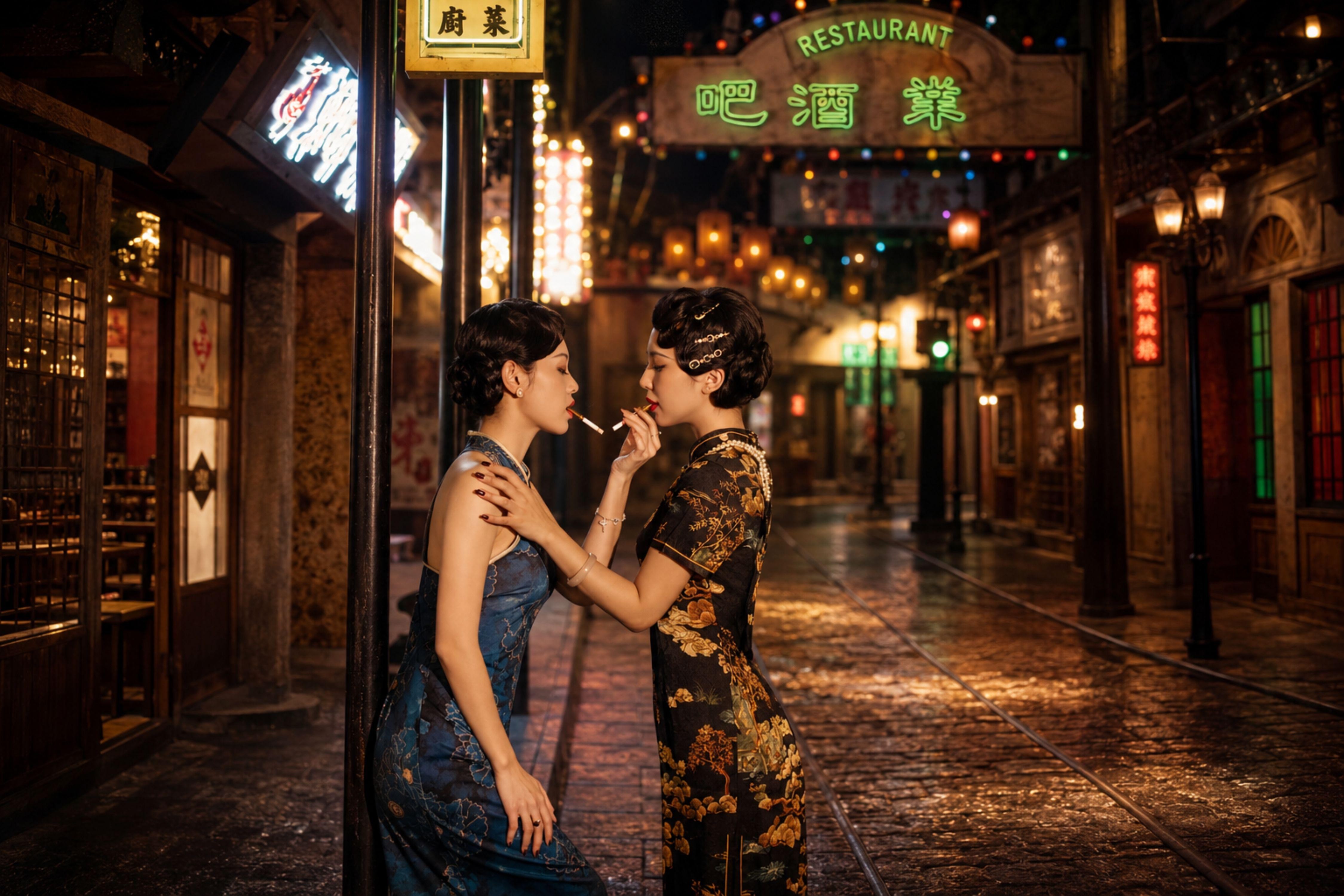 Shanghai: Qipao or Hanfu Photoshoot with Makeup 3