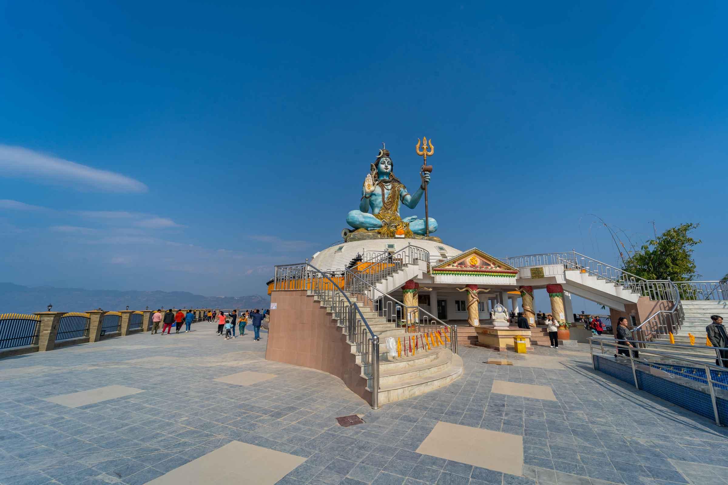 Pokhara: Pumdikot Shiva Idol Day Hike with Peace Stupa