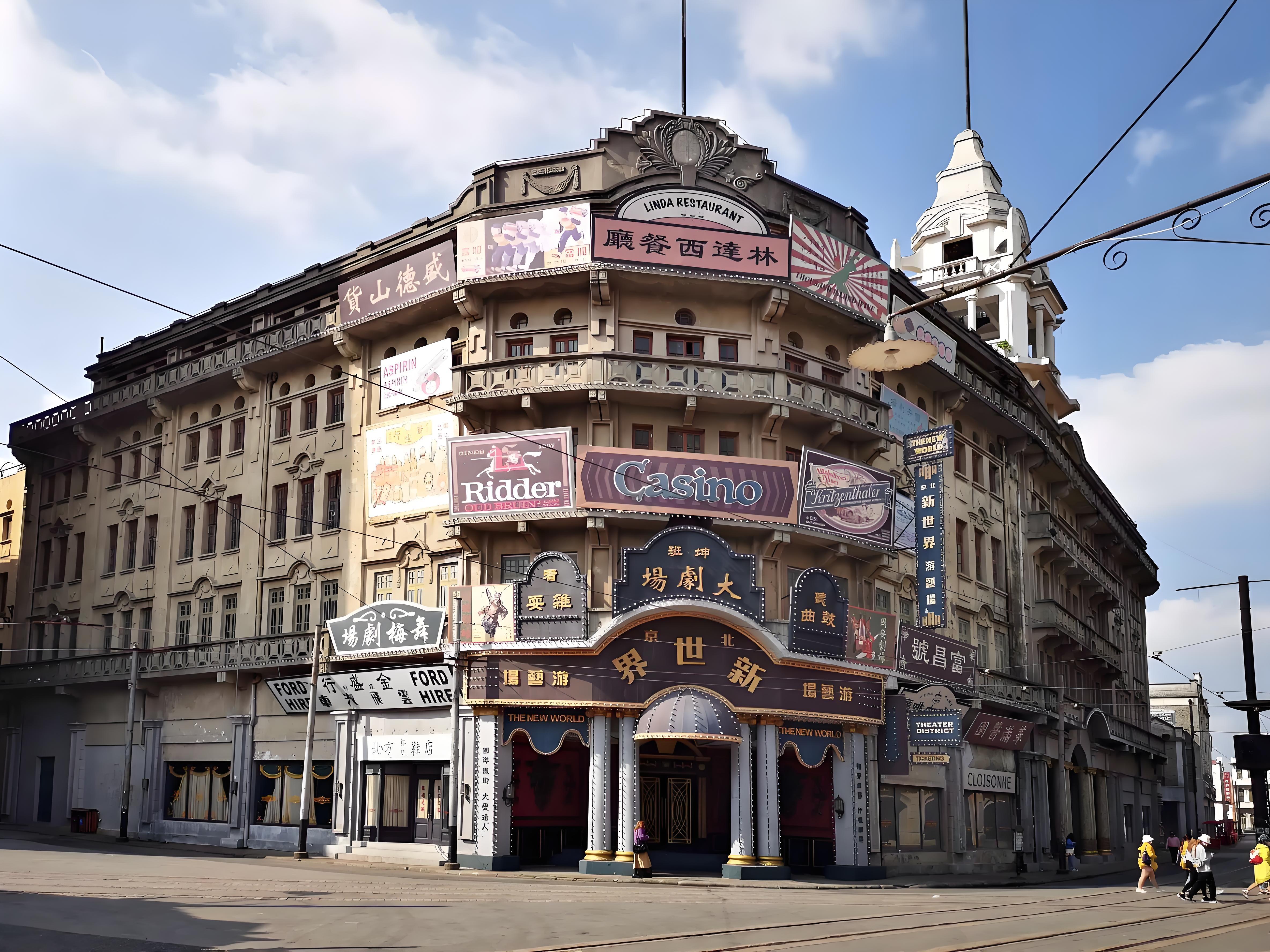 Shanghai: Film Park Private Tour with Tram Ride