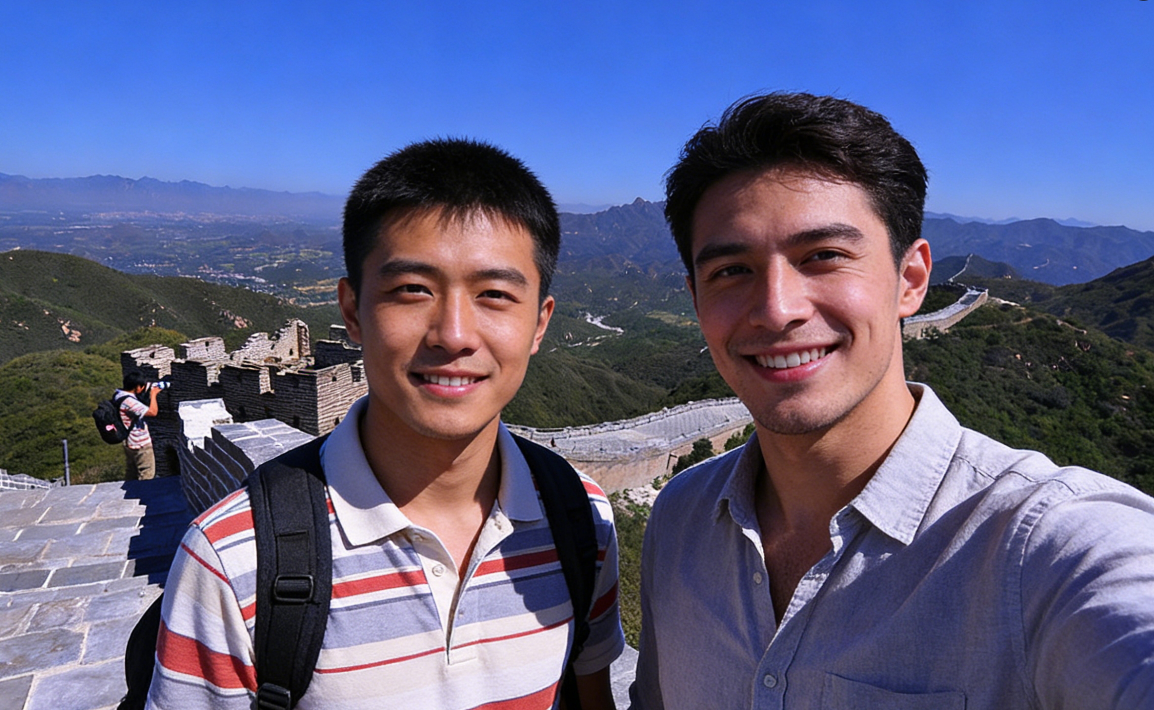 From Xian to Beijing Great wall tour end in Beijing by train 2