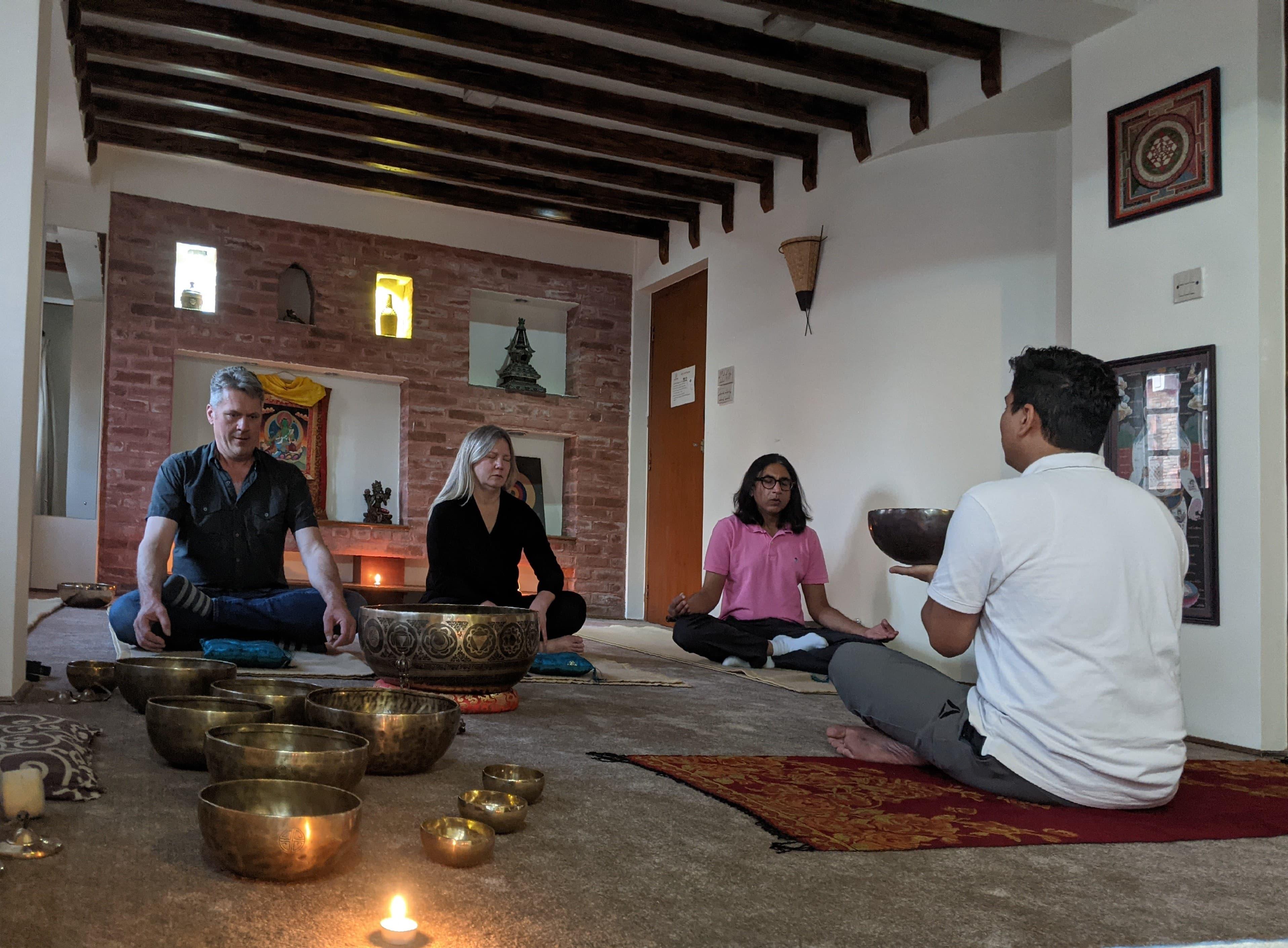 Kathmandu: Himalayan Singing Bowl Sound Therapy Session 2