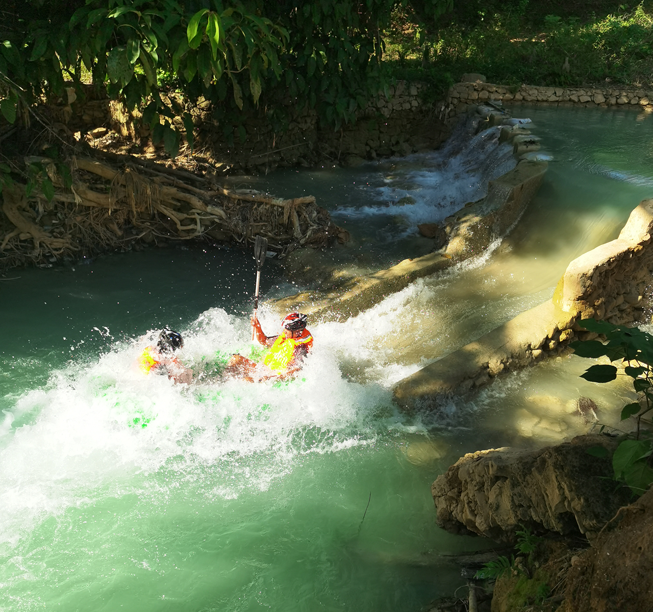 Luang Prabang:Mekong River Sunset Cruise/Kuang Si Rafting 2