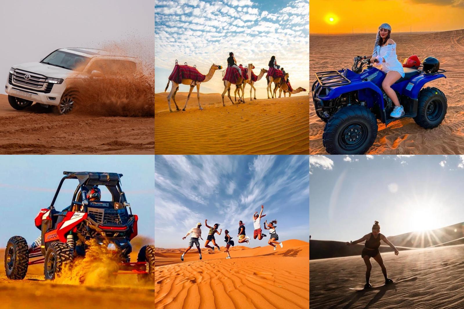 Doha: ATV Quad, Buggy Dune Bashing,Camel Ride & Sandboarding 3