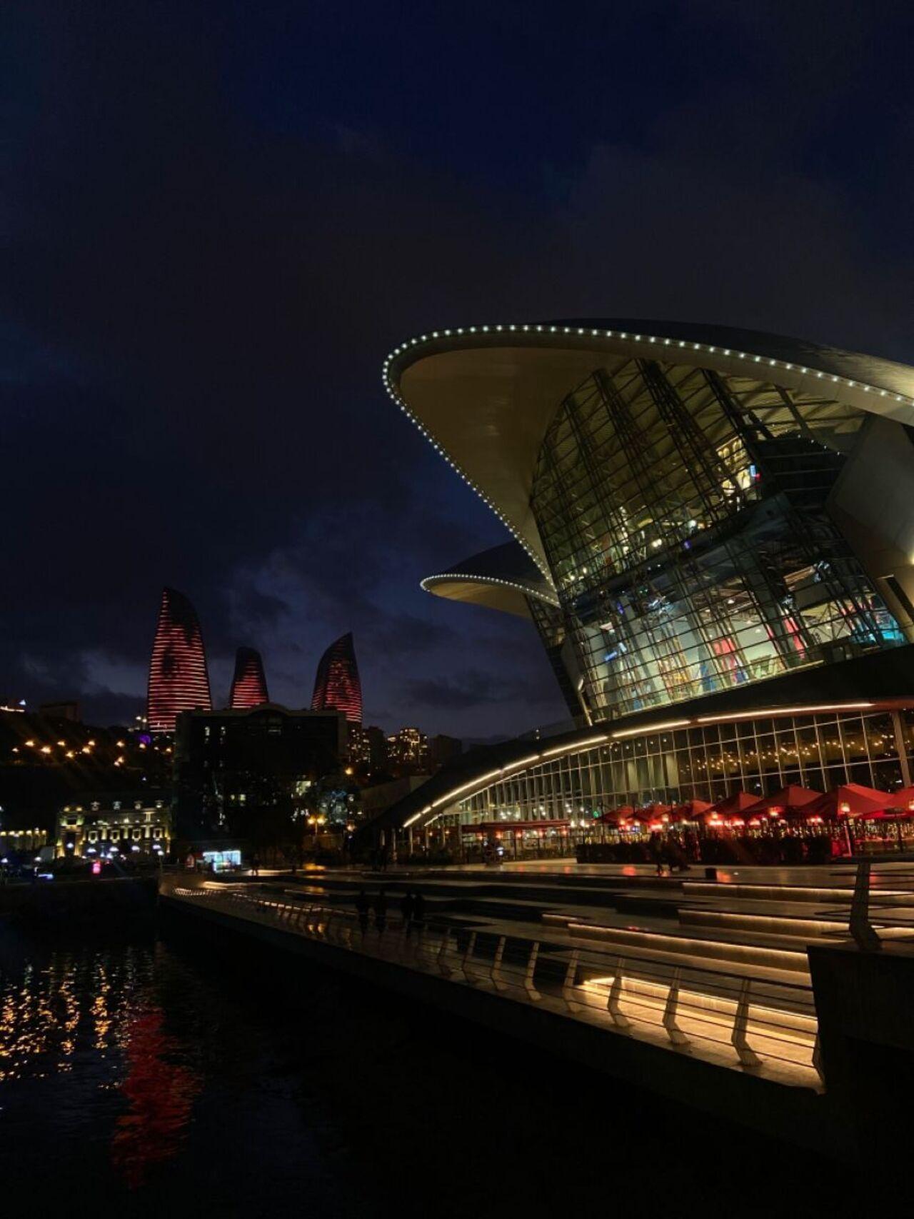Baku by Night: Urban Lights & Rooftop Experience 3