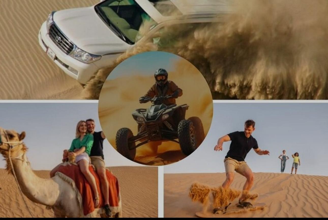 Doha:Half Day Desert Safari, Camel Ride, and Quad bike