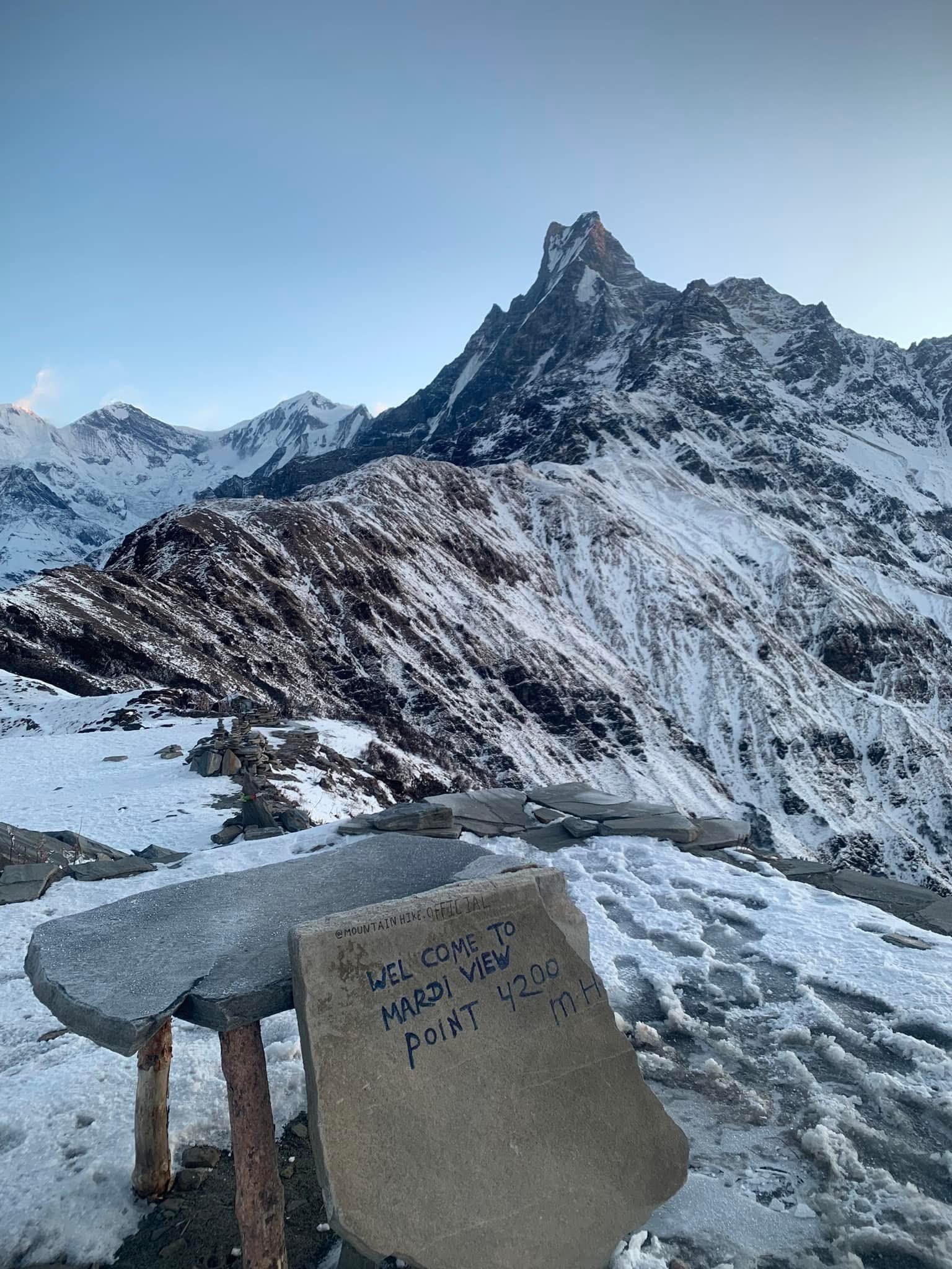 Pokhara: Majestic Mardi Base Camp Guided Trek with Hot Spring