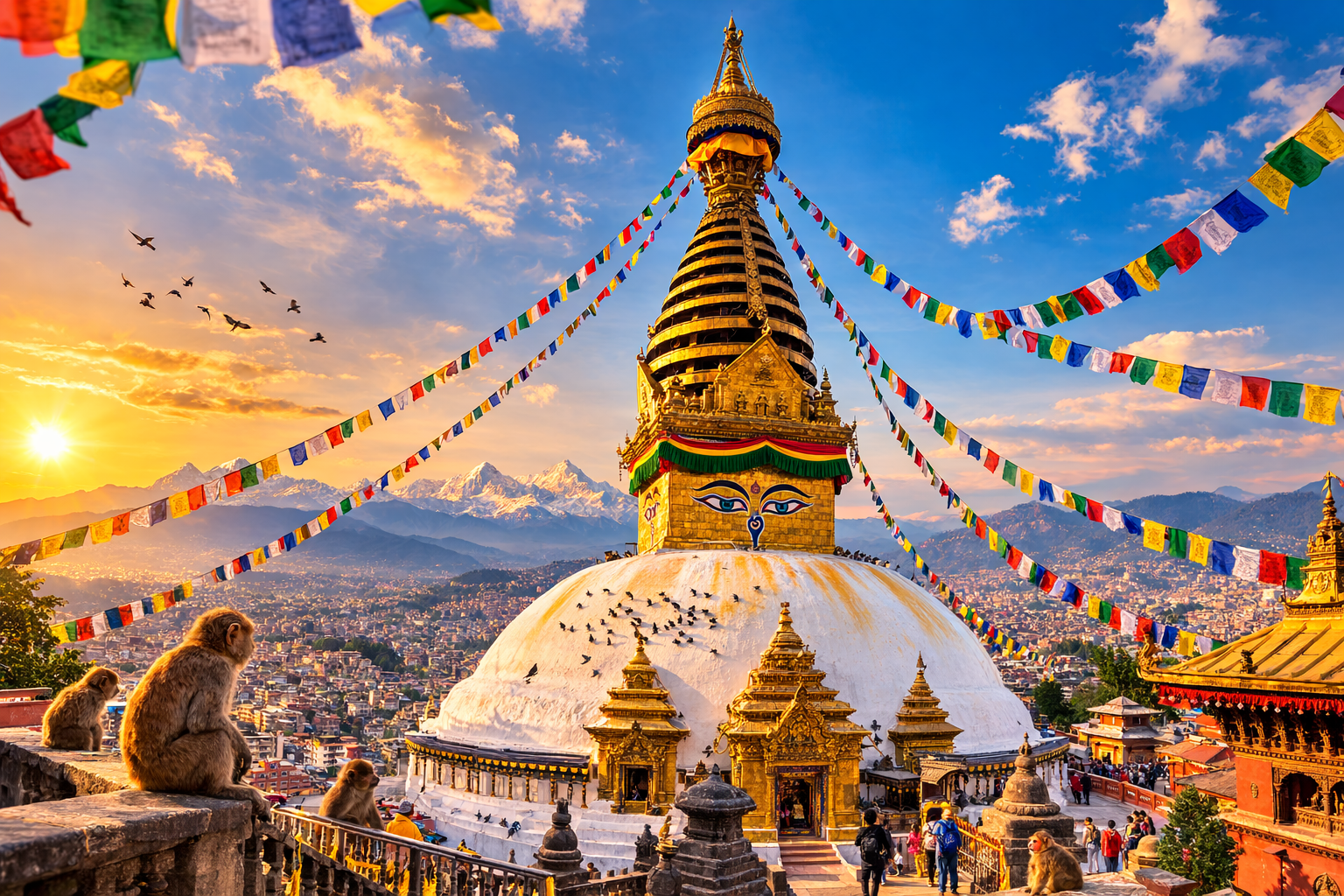 Kathmandu: UNESCO Heritage Tour with Lunch & Cultural Show 3
