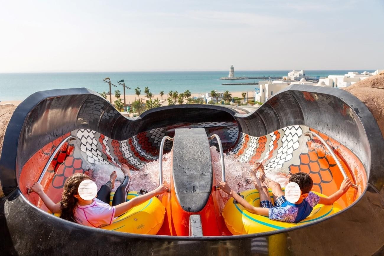 Doha: Desert Falls Water Park Tour, Entry Ticket & Pickup