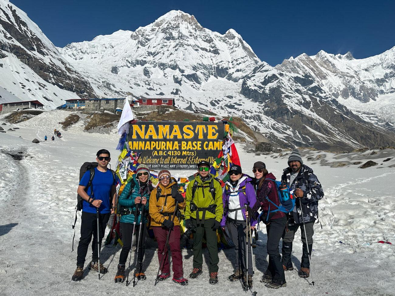 Kathmandu: Annapurna Base Camp Trek with Guide & Meals