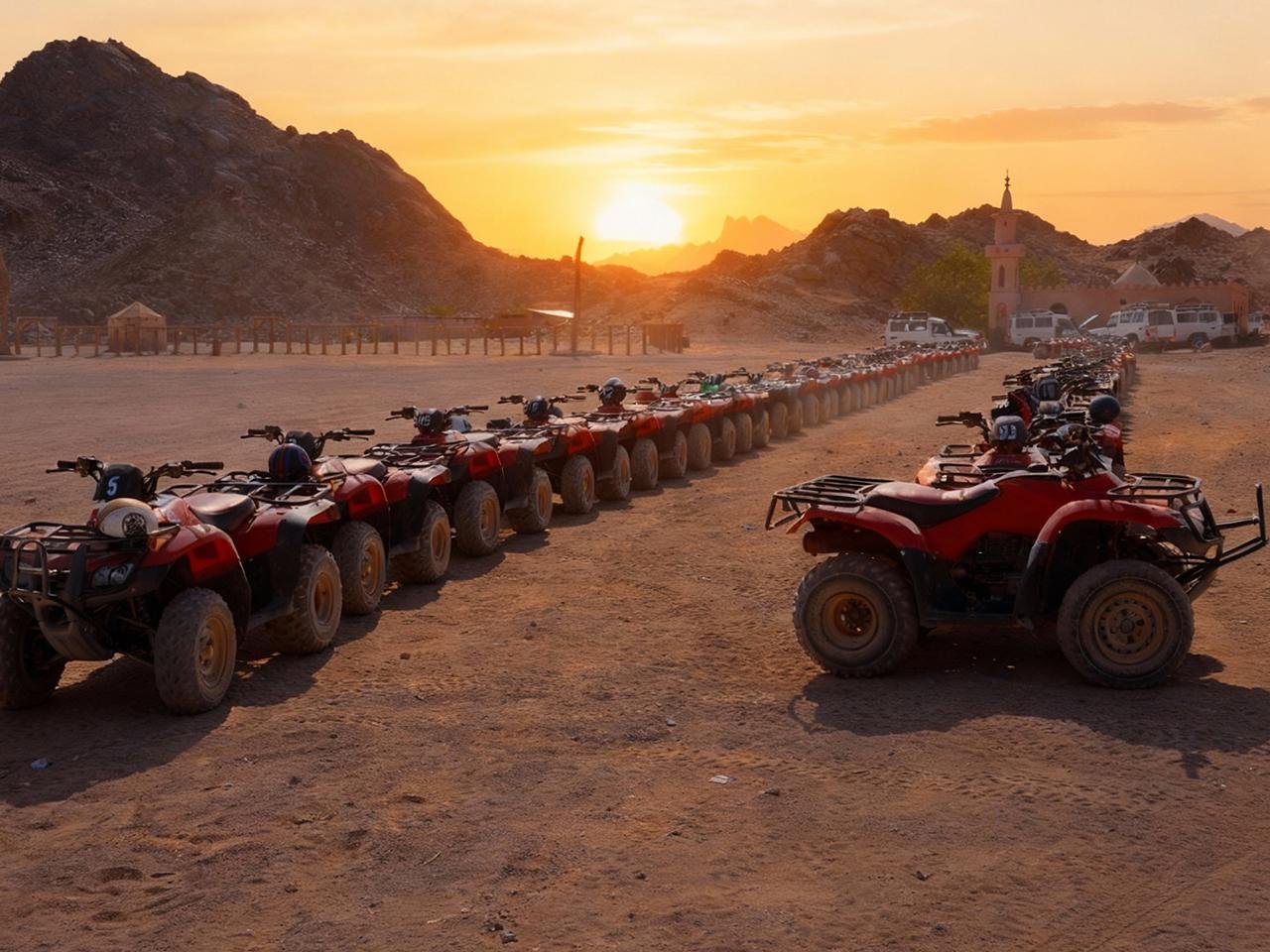 Hurghada: Quad Bike Tour of the Desert and Red Sea - Hurghada Quad Bike (Photo 4)