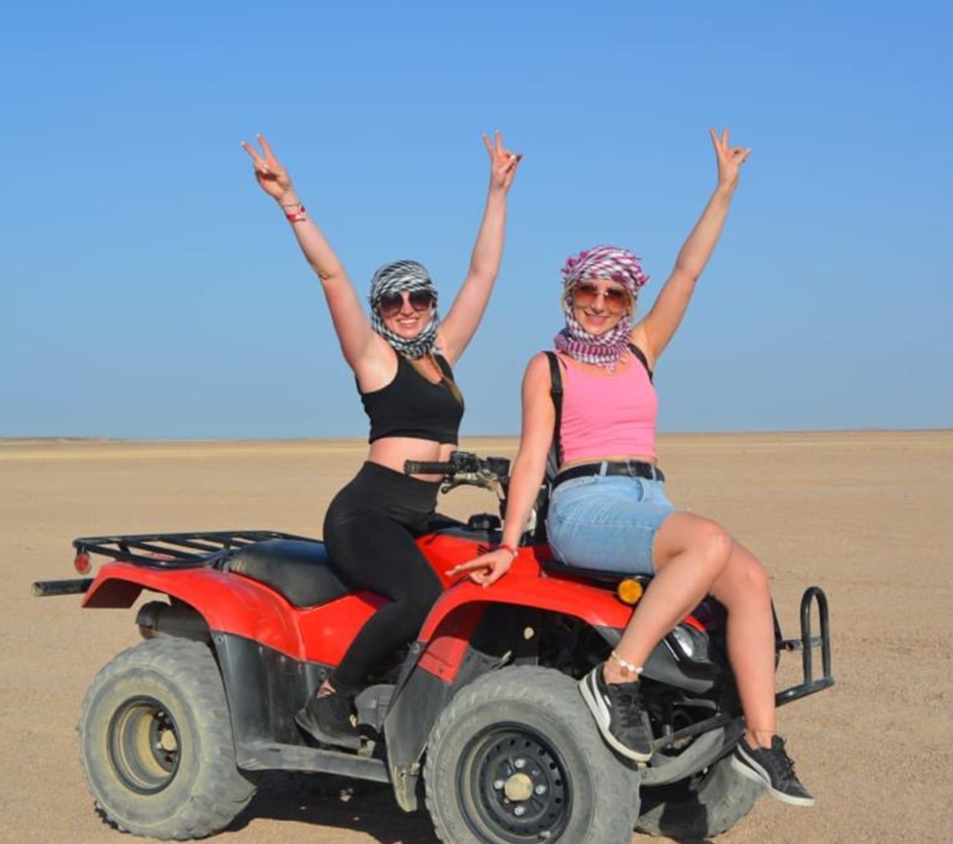 Hurghada: Desert Quad Bike, ATV, Camel Ride & Optional BBQ - Hurghada Desert Quad (Photo 3)