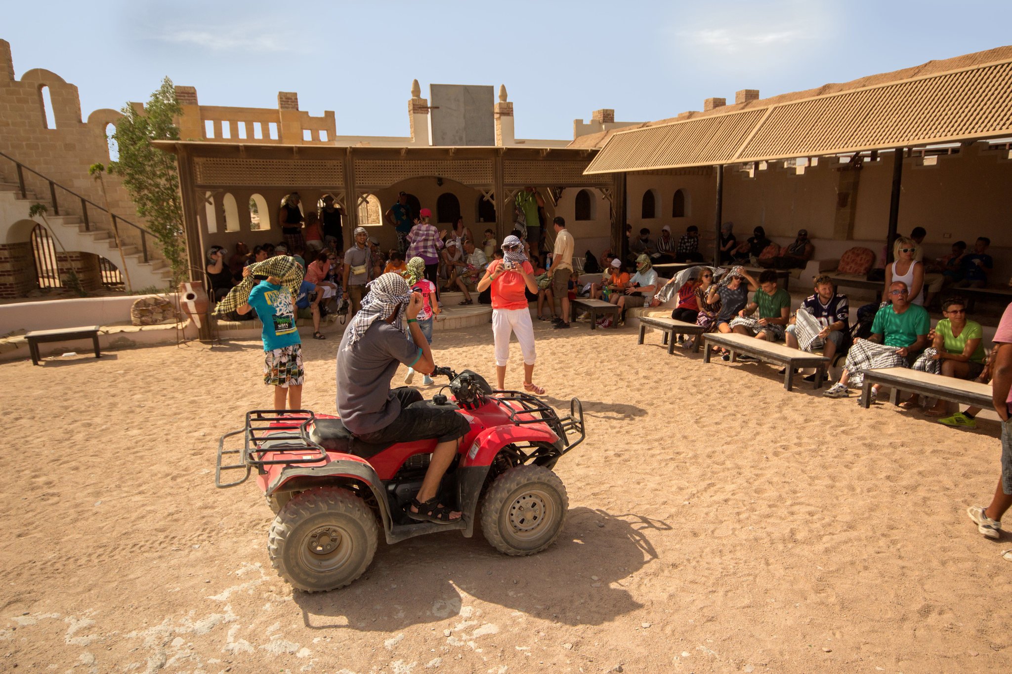 Hurghada: Desert Quad Bike and Camel Ride with Optional GoPro - Hurghada Desert Quad (Gallery Photo 7)