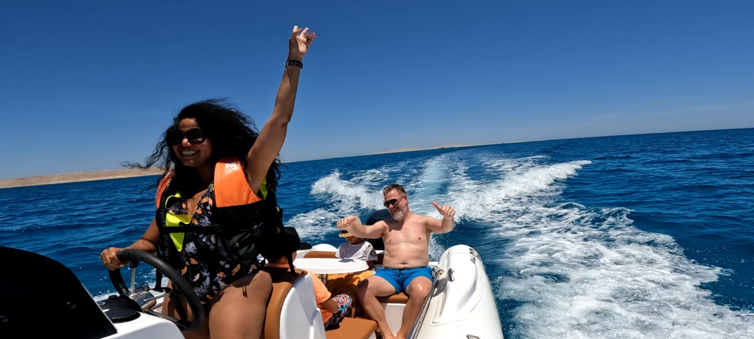 Hurghada: 3-Island Speedboat, Dolphin Watching & Snorkeling - Hurghada Island Speedboat (Photo 5)
